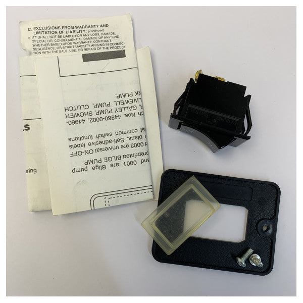 Jabsco 44960-0003 Pomorski električni prekidač - 2-smjerni prekidač - 12V 
