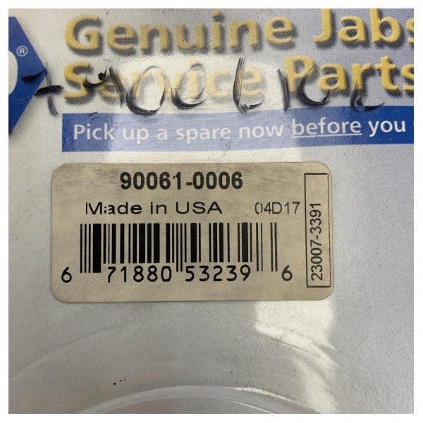 Jabsco 90061-0006 Kit de impulsor para bomba de água do mar marítima 