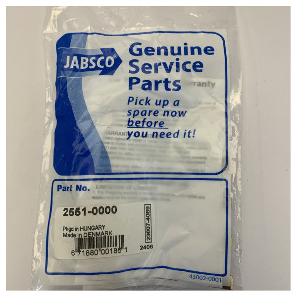 Jabsco 2551-0000 Bronze Ridge - messinkinen nokkalevy 