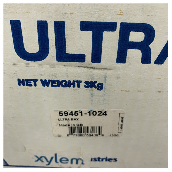 Jabsco 59451-1024 Ultra Max Drinking Water Pump System 24V - 13L/min HP 
