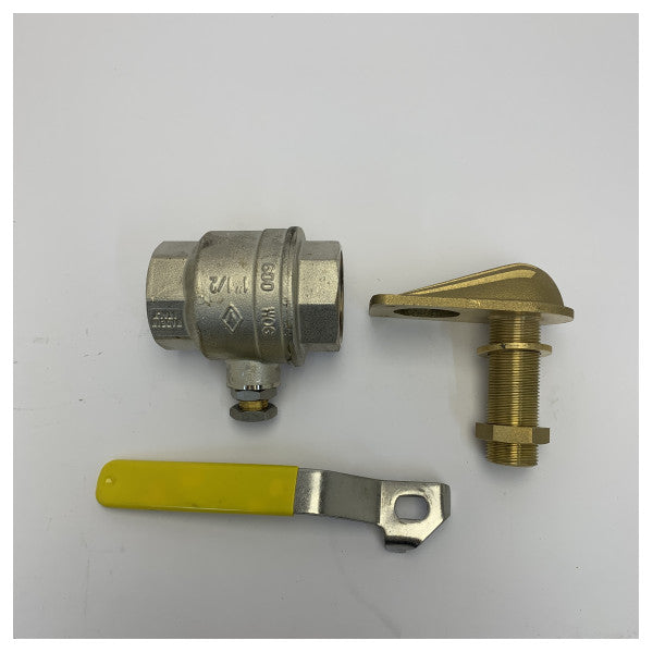 M.T.F. Italia Kit di installazione per toilette marina manuale - 16790001 