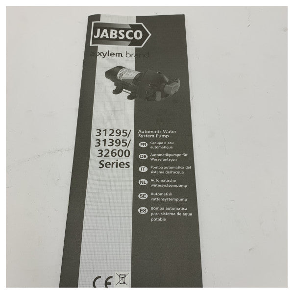 Jabsco 31295-0094 Par-Max 1.9 Drinking Water Pump 24V - 25psi 