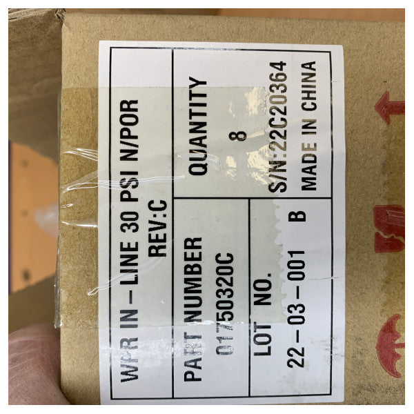 Flojet Su Basınç Regülatörü 30 PSI - 01750320C 