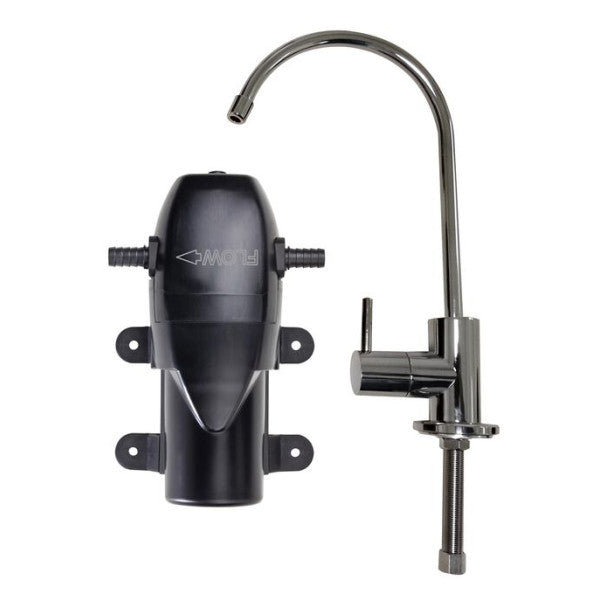 Flojet PAR-Max 1 Plus - 42630-3992 - Kit pompa acqua a pressione marina 12V con rubinetto 