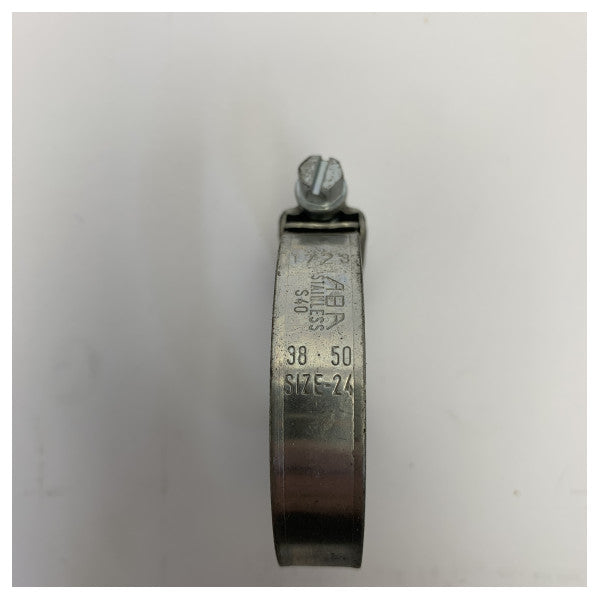 Хомут для шланга з нержавіючої сталі ABA 304 38-50мм 