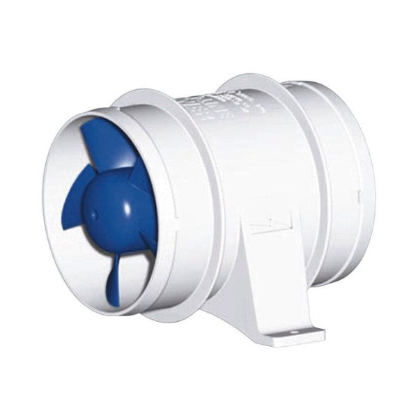 Rule 140M In-Line Marine Blower 3-Inch 12V Bilge Ventilation Fan