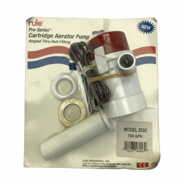 Pompa aeratrice marina Rule 700 GPH 12V - Pompa di sentina sommergibile 203C 