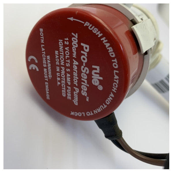 Pompa di sentina sommersa Rule 700 GPH 12V - 203CM 