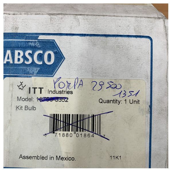 Jabsco 29500-1351 Bronz Deniz Soğutma Suyu Pompası - Yüksek Performans 