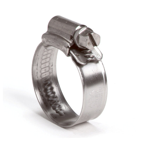 Abrazadera de manguera de acero inoxidable ABA 304 132-165mm - Hardware marino para yates 