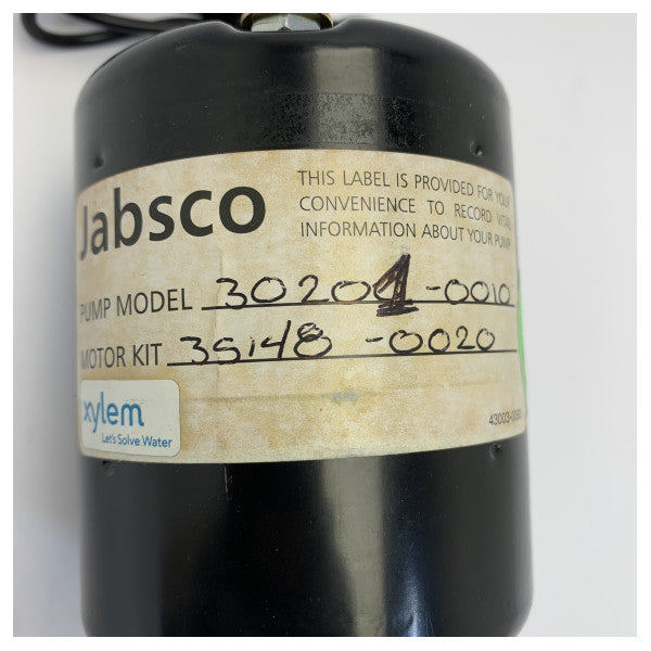 Jabsco 30201-0010 Pompa Marittima Sostituzzjonali - 24V DC PAR Motor 