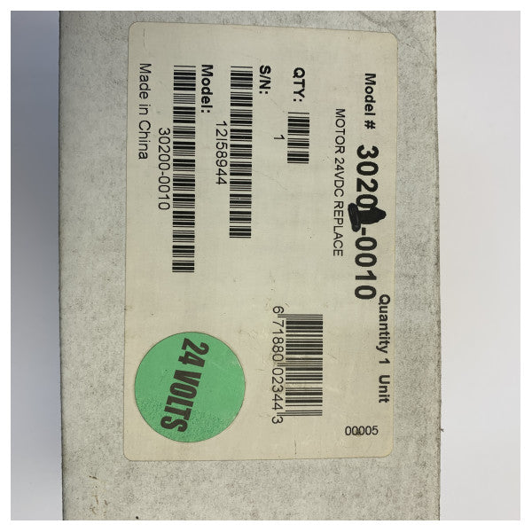 Jabsco 30201-0010 Pompa Marittima Sostituzzjonali - 24V DC PAR Motor 