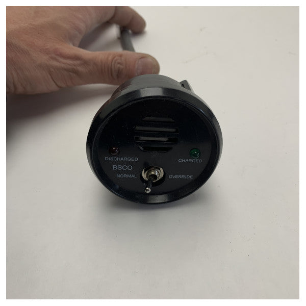 Panneau de contrôle de feu à contournement manuel BSCO Noir 