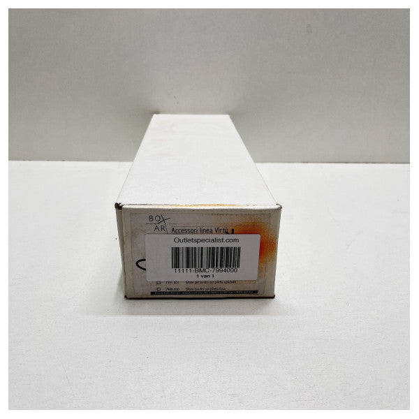 Boxart attacco per lavabo in acciaio inox cromato - 7994000