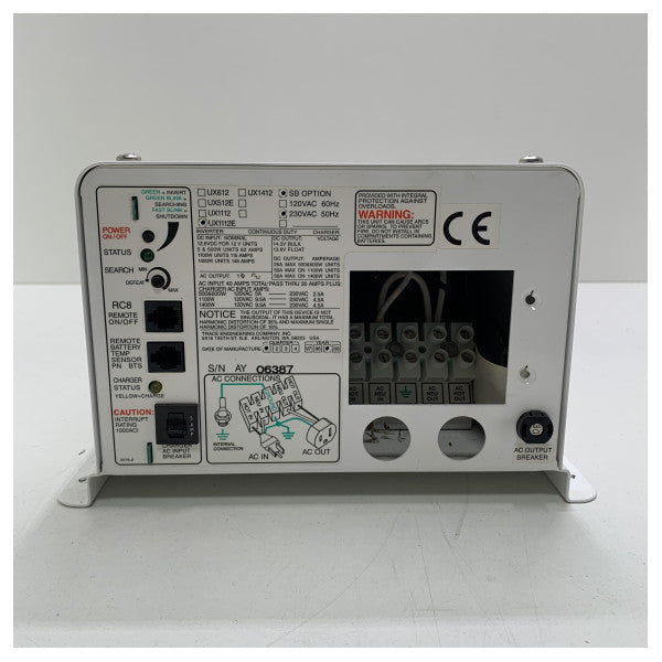 Trace 50a | 1100W | Inverter de cargador de 12V 230V | 50 Hz - UX1112ESB