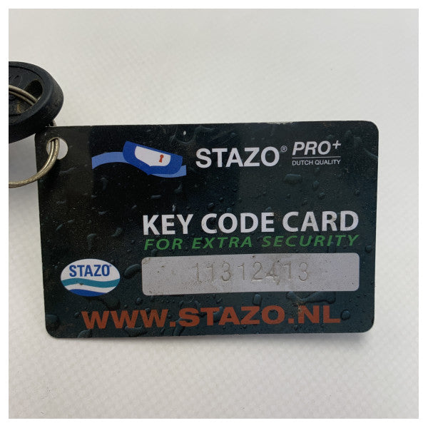 Stazo Stainless Steel High Quality Outboard Engine Lock - 11312413