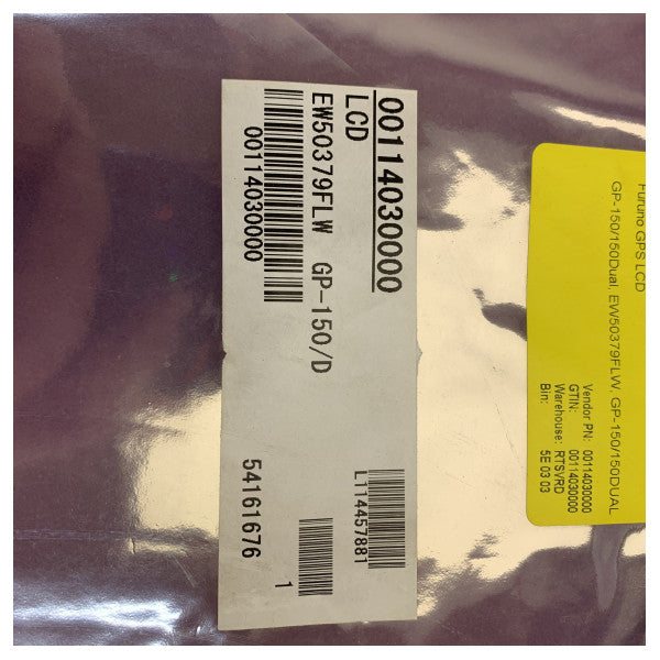Furuno GP-150/150Dual zamjenski LCD zaslon EW50379FLW komponenta za morski GPS 