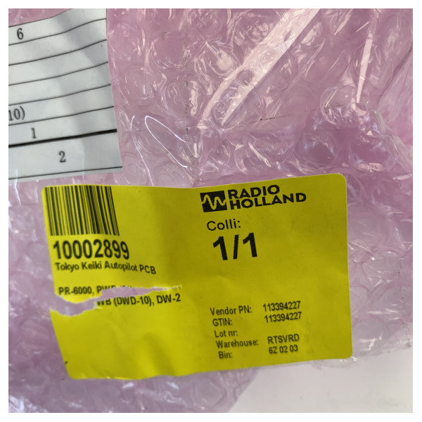 Tokyo Keiki PR-6000 - 113394227 - Autopilot PCB, PWB (DWD-10) DW-2 Marineelektronik 