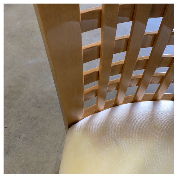 Costantini Pietro 27595 Design Spisestol i Tre med Lær 