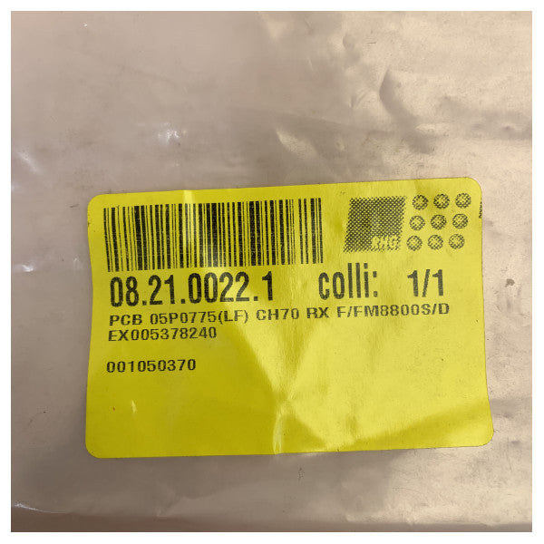 Furuno CH70-RX PCB for FM-8800S/D VHF無線機 - 部品05P0775(LF) MX2 