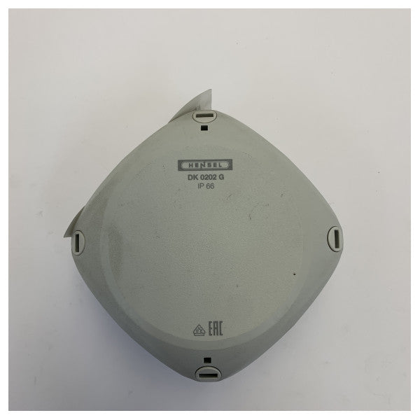 NAT01用電気接続ボックス Hensel DK 0202 G（取付ブラケット付き） 