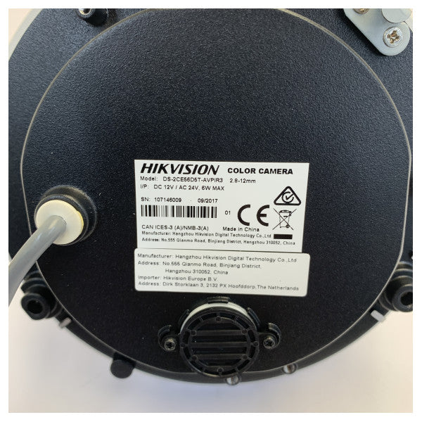 Dacom Dome HD Varifocal Marine Security Camera A1730348 - DS-2CE56D5T-AV 