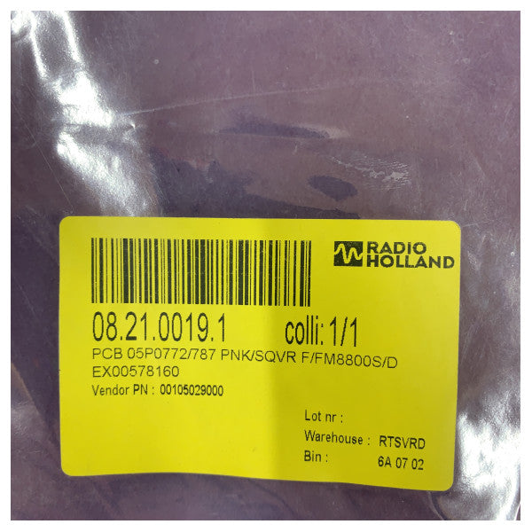 Furuno VHF radio ploča SQVR PCB FM-8800S/D 05P0772/787(LF) 