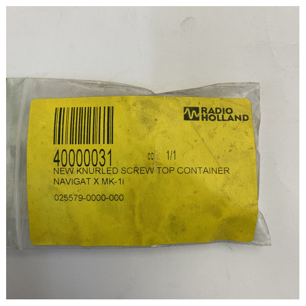 Sperry Marine NAVIGAT X MK1 spremnik s navojnim poklopcem s nazubljenjem 025579 dio žirokompasa 