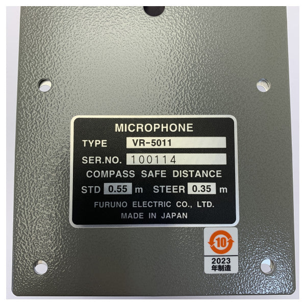 Mikrofon Furuno VR-5011 VDR għal VR-5000 Voyage Data Recorder 