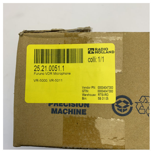 Mikrofon Furuno VR-5011 VDR għal VR-5000 Voyage Data Recorder 