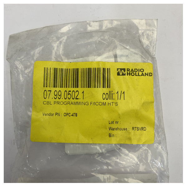 Icom OPC-478 Cavo di programmazione per radio - Cavo di clonazione per ricetrasmettitori marini 