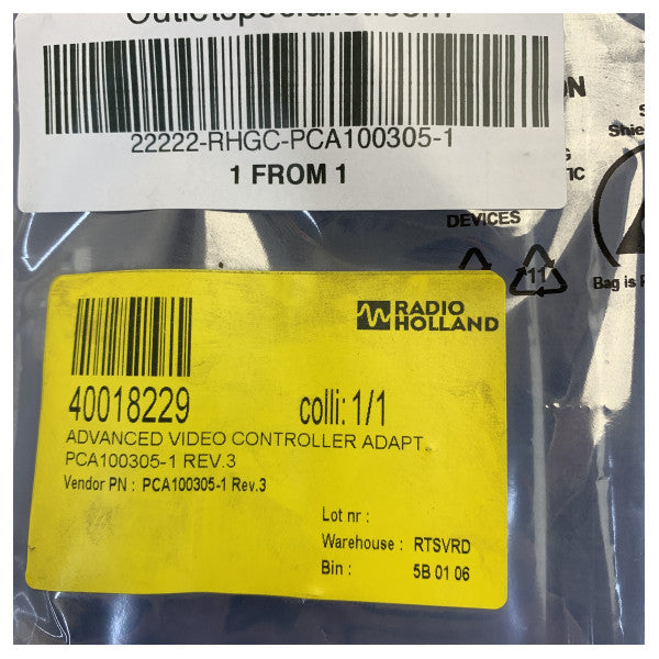 Hatteland PCA100305-1 Rev.3 Erweitertes Video-Controller-Adapterboard - Marine Ele 
