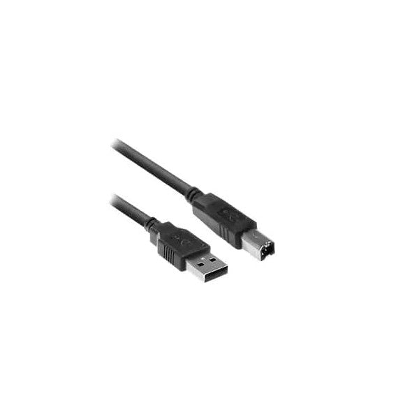 ACT USB 2.0-kabel USB-A hann til USB-B hann 1,8 m - datakabel for marine elektronikk 