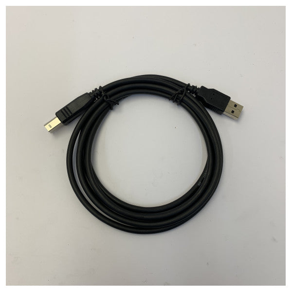 ACT USB 2.0-kabel USB-A hann til USB-B hann 1,8 m - datakabel for marine elektronikk 