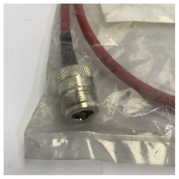 Cabo Pigtail Coaxial N-Type fêmea para F-Type macho 50 cm RG58 