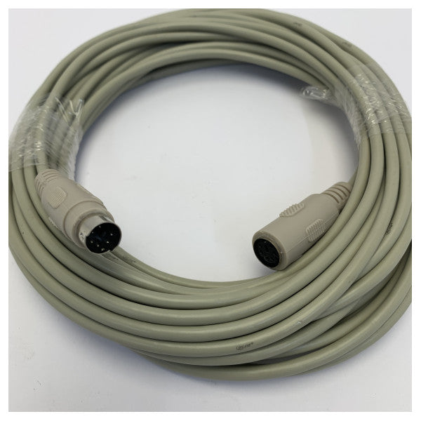 PS/2 Extension Cable 10m - Keyboard & Mouse M/F Extension - Radio Holland 29.00.1440.1 