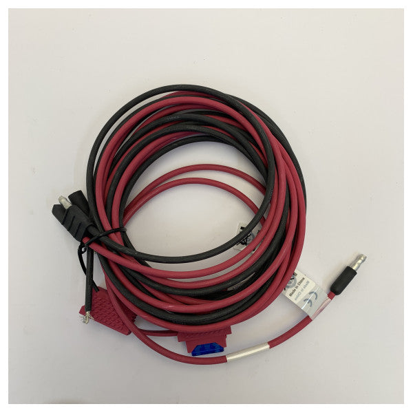 Motorola HKN4137B Cabo de alimentação DC 12V para rádio móvel GM340 GM360 DM3400 - fusível de 15A 