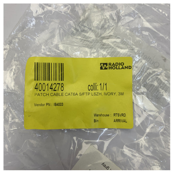 ACT IB4003 Cat6 S/FTP LSZH Ethernet patchkabel - skærmet RJ45 - 3m 