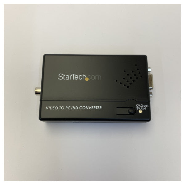 StarTech VID2VGATV2 Convertidor de vídeo de compuesto y S-Video a VGA 