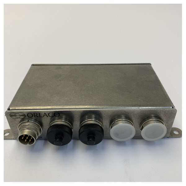 Orlaco MultiView Dual Box 4-Camera Input Stainless Steel Marine Video Switcher 