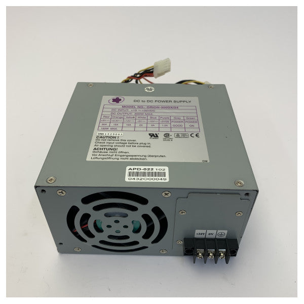 Orion 300DX/24 ATX DC/DC-strømforsyning 300W 24VDC til 12V/2A - Industriell marine 