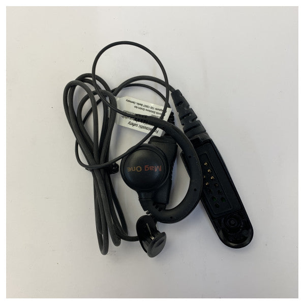 Auricolare girevole Motorola Mag One PMLN5805A con microfono in linea e PTT 