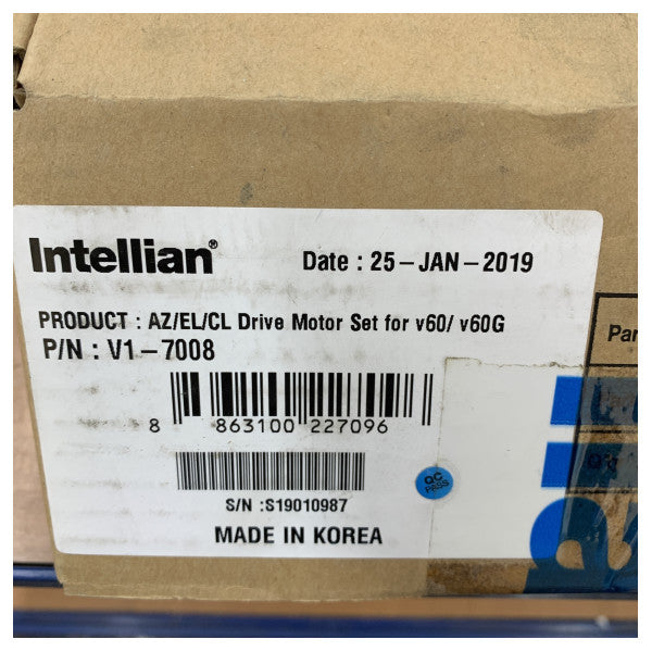 Zestaw silników napędowych AZ/EL/CL Intellian VSAT do v60 i v60G | V1-7008 Marine Electronics 