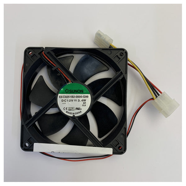 SUNON EEC0251B2 Аксиален охлаждащ вентилатор 12V DC 120x120x25mm за морска електроника 