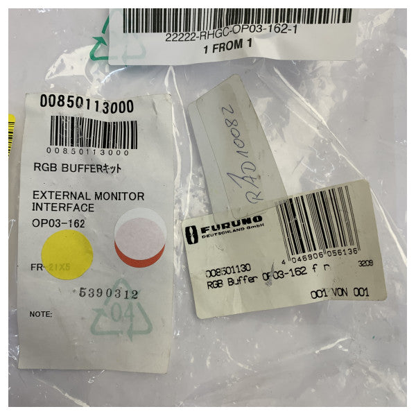 Furuno OP03-162 Extern monitorgränssnitt för FR-21X5 X-bandradar 