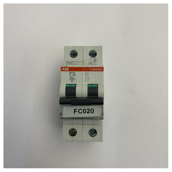 ABB 2CDS282001R0104 Interruptor automático en miniatura - Marino e industrial eléctrico 