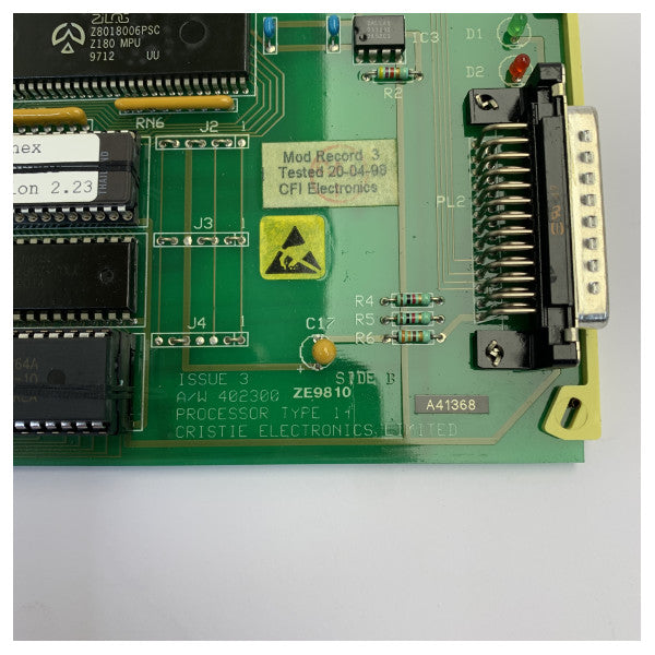 Πλακέτα Κυκλώματος Ναυτιλιακής Χρήσης Marinex Cristie Electronics A402300 