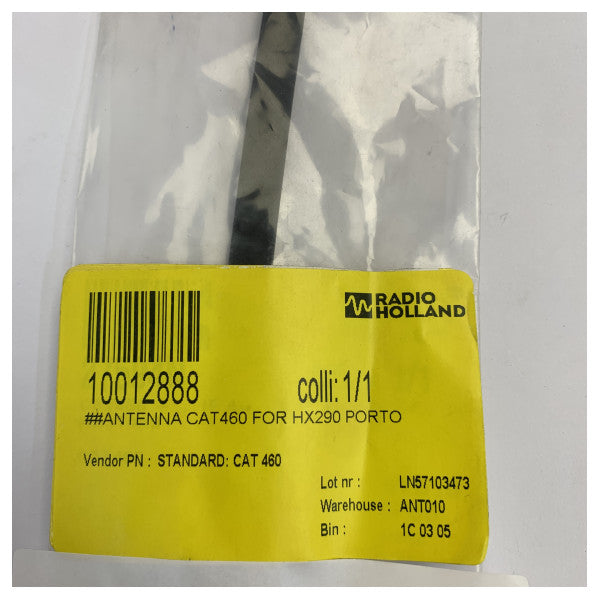 Заміна VHF-антени Standard Horizon CAT460 