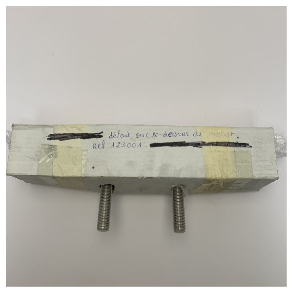 Високоякісна шина Beneteau з нержавіючої сталі 350 мм - 65 мм - 123001