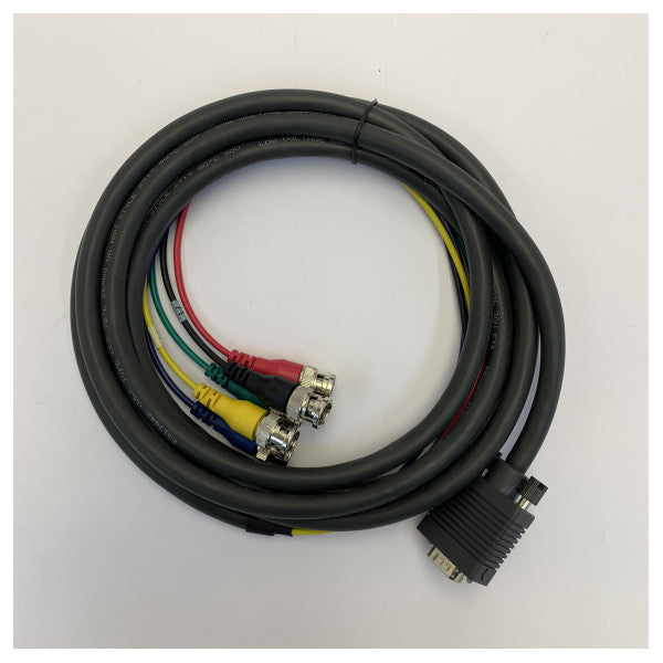 Kramer 92-5105010 VGA til BNC-kabel - profesjonell marine-grade videokontakt 